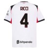Dresovi AC Milan Ricci 4 Gostujući 2025-26 - Kratki Rukavima